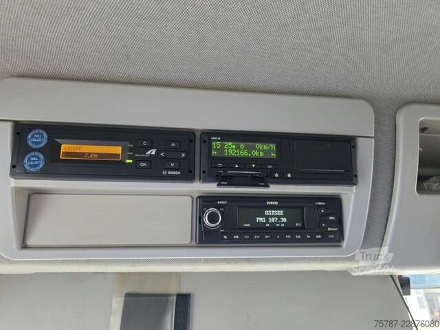Transporter mit Koffer IVECO 75-210 Koffer + LBW, Klima, Kamera