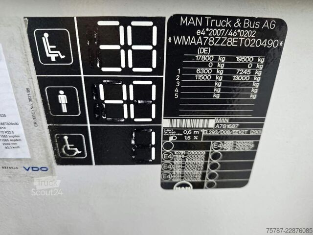 Stadtbus MAN A78 Lopns City, 38+40+1, Euro 5, EEV, Retarder