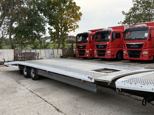 Ремарке за превоз на автомобили Techau 9m Luftfederung Strom Durchladefunktion