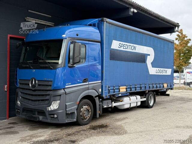 Ladbil med presenning MERCEDES-BENZ Actros 1840 Klima Retarder ACC 7,6m MEGA Jumbo