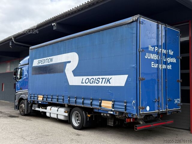 Ladbil med presenning MERCEDES-BENZ Actros 1840 Klima Retarder ACC 7,6m MEGA Jumbo