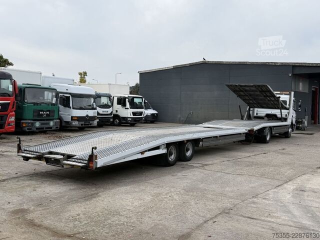 Biltransport lastbil MERCEDES-BENZ Atego 1230 Doppelstock 6,4m+4,65m Tempomat Klima