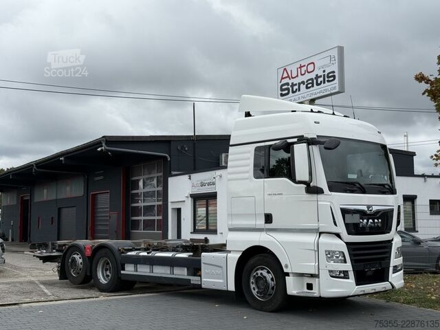 Ladbil med udskifteligt lad MAN TGX 26.460 6x2 Retarder Luft/Lift ACC Klima LBW