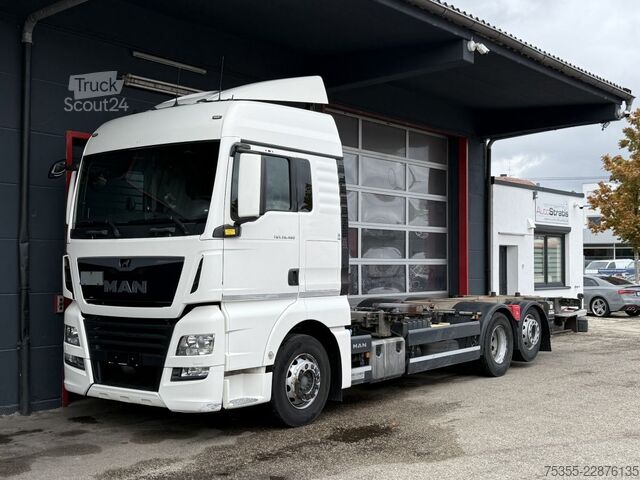 Ladbil med udskifteligt lad MAN TGX 26.460 6x2 Retarder Luft/Lift ACC Klima LBW