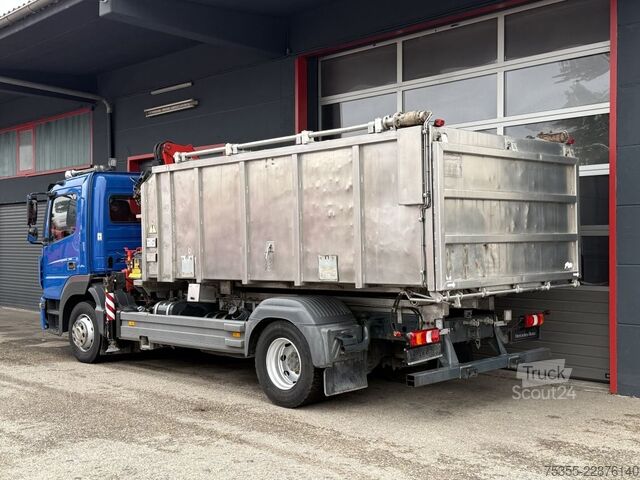 Tipvogn MERCEDES-BENZ Atego 1524 Kadaver FASSI Kran Kipphydr. Klima