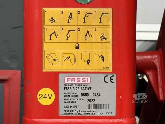 Tipvogn MERCEDES-BENZ Atego 1524 Kadaver FASSI Kran Kipphydr. Klima