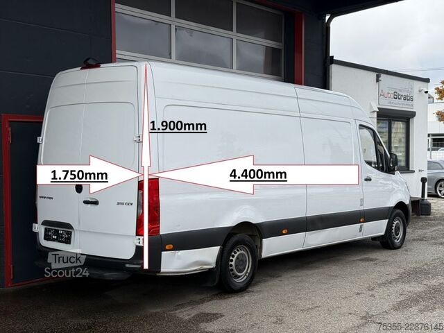 Βαν με ψηλή οροφή MERCEDES-BENZ Sprinter 315 CDI MBUX Klima Kamera Sitzheizung