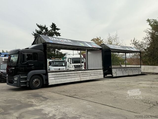 Dzērienu piekabe System Trailers Prasl 18 BÖSE  7,3m