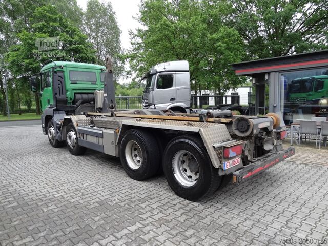 Camión volquete MAN TGS 35.440 8X4 BB VDL Haken