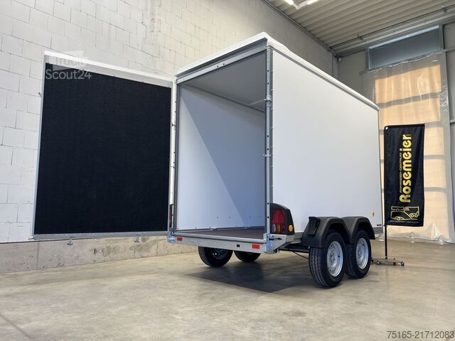 Reboque baú Böckmann KT 3015/27 H TKL glatte Wände Kofferanhänger