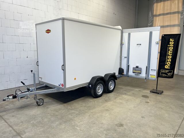 Reboque baú Böckmann KT 3015/27 H TKL glatte Wände Kofferanhänger