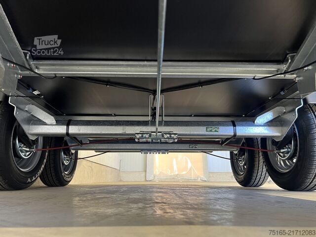 Reboque baú Böckmann KT 3015/27 H TKL glatte Wände Kofferanhänger