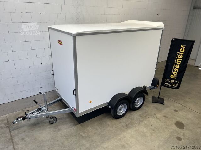 Reboque baú Böckmann KT 3015/27 H TKL glatte Wände Kofferanhänger