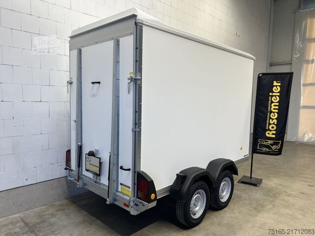 Reboque baú Böckmann KT 3015/27 H TKL glatte Wände Kofferanhänger