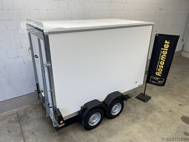 Reboque baú Böckmann KT 3015/27 H TKL glatte Wände Kofferanhänger