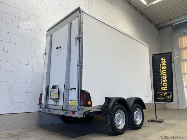 Reboque baú Böckmann KT 3015/27 H TKL glatte Wände Kofferanhänger