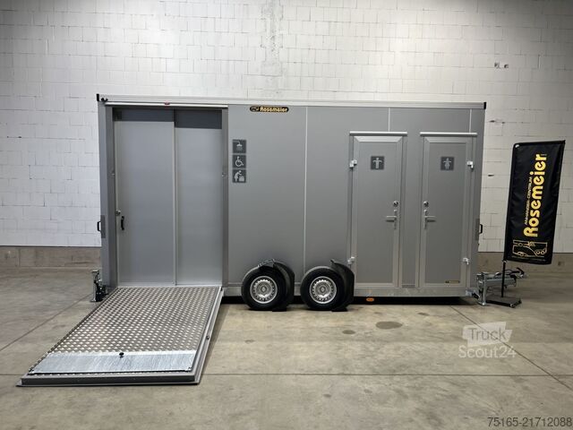 Tuvalet römorku Rosemeier VE WC F 20.40 SP Behinderten Toilettenanhänger