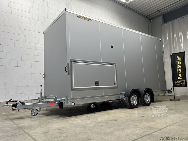 Tuvalet römorku Rosemeier VE WC F 20.40 SP Behinderten Toilettenanhänger