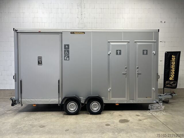 Tuvalet römorku Rosemeier VE WC F 20.40 SP Behinderten Toilettenanhänger