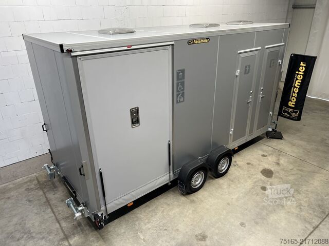 Tuvalet römorku Rosemeier VE WC F 20.40 SP Behinderten Toilettenanhänger