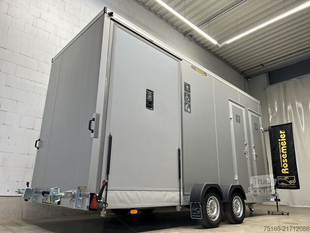 Tuvalet römorku Rosemeier VE WC F 20.40 SP Behinderten Toilettenanhänger