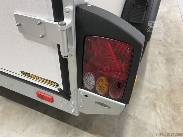 Reboque baú Böckmann KT 3015/27 H F Tür Kofferanhänger