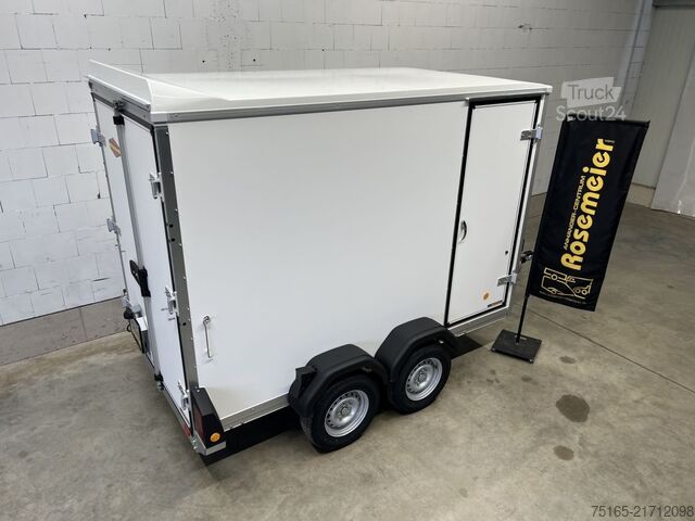 Reboque baú Böckmann KT 3015/27 H F Tür Kofferanhänger