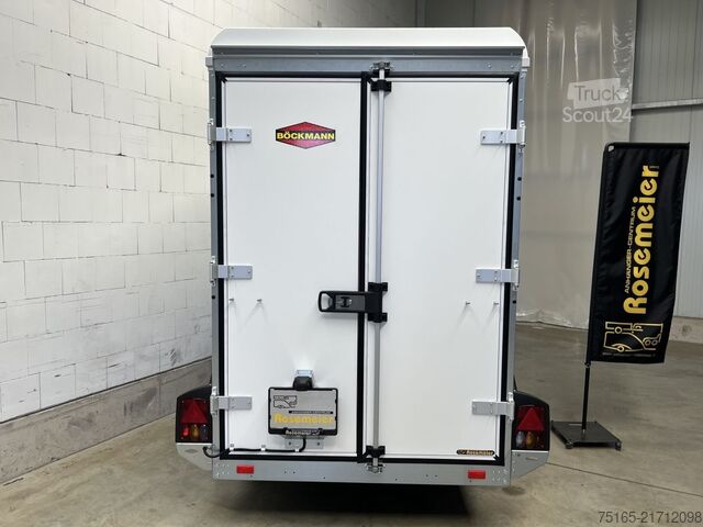 Reboque baú Böckmann KT 3015/27 H F Tür Kofferanhänger