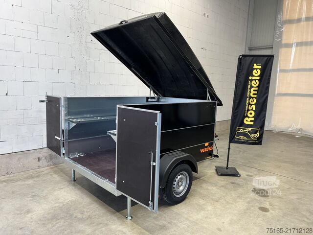 Specializuoti priekabos ir kitos transporto priemonės Vezeko Kart 13 eco Deckelanhänger