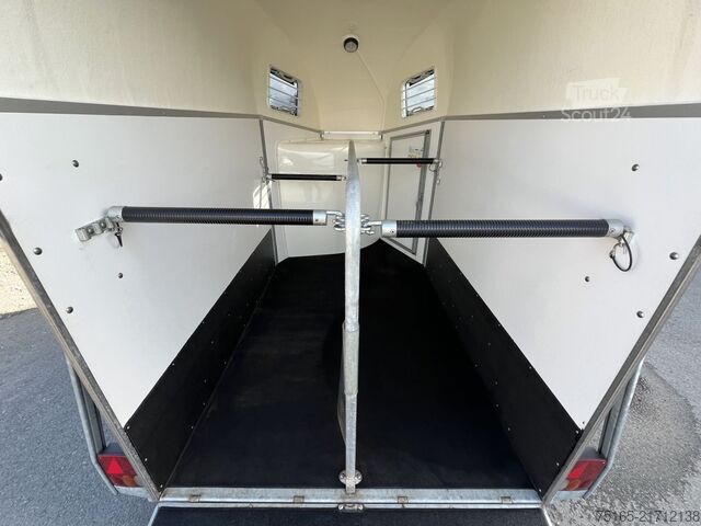Hestetransporthenger Böckmann Duo Esprit silver+black SK ALB Pferdeanhänger