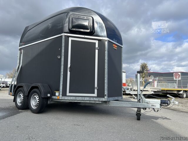 Hestetransporthenger Böckmann Duo Esprit silver+black SK ALB Pferdeanhänger