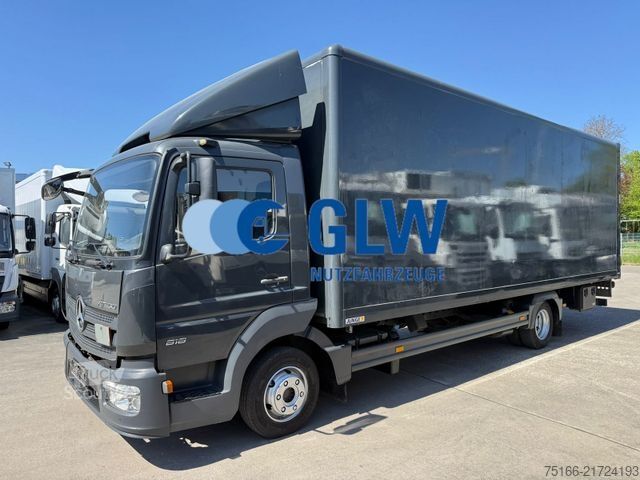 Boxvogn MERCEDES-BENZ ATEGO 818 L Koffer 7,2 m LBW 1 TO.*SEITENTÜR
