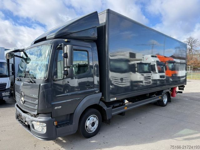 Boxvogn MERCEDES-BENZ ATEGO 818 L Koffer 7,2 m LBW 1 TO.*SEITENTÜR