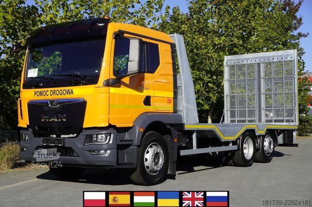  MAN TGM 26.320 6×2-4/NEW platform tow truck