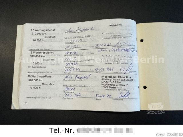 Andre MERCEDES-BENZ 711D/ 609D lang/hoch Servo/Standh/ H-Gutachten