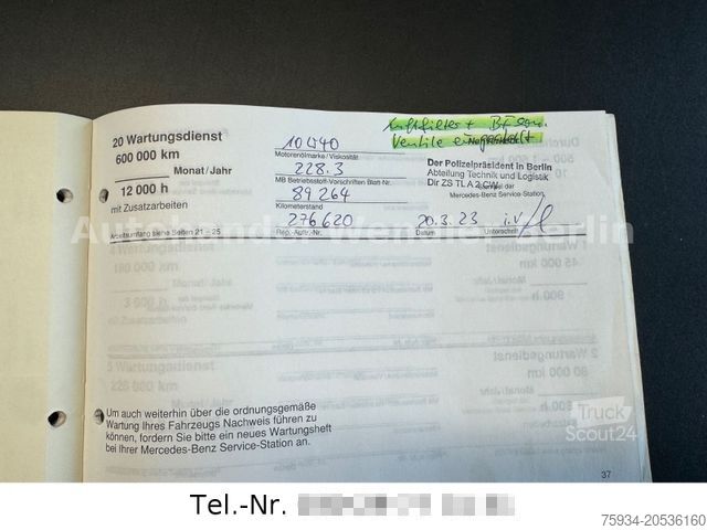 Andre MERCEDES-BENZ 711D/ 609D lang/hoch Servo/Standh/ H-Gutachten