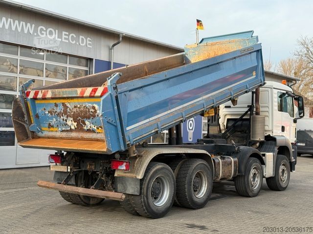 Autocamion basculant tridirecțional MAN TGS 35.440 DSK 8x4 Meiller Kipper Bordmatik