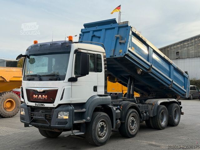 Тристранен самосвал MAN TGS 35.440 DSK 8x4 Meiller Kipper Bordmatik