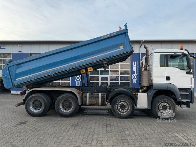 Camião basculante MAN TGS 35.440 DSK 8x4 Meiller Kipper Bordmatik