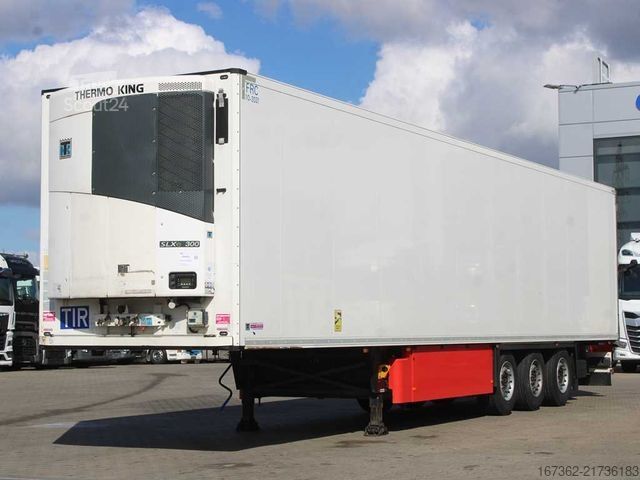 Kühlauflieger SCHMITZ CARGOBULL SCB S3B, THERMO KING SLXe 300, 2X LIFTING AXLE