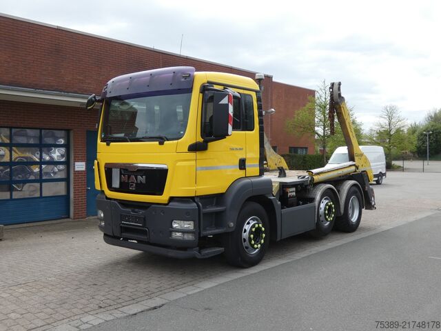 Kipper LKW MAN 26.360 6x2 Gergen Absetzkipper Fernbedienung