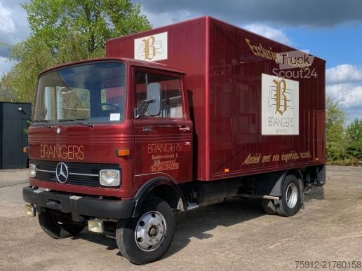 валіза Mercedes-Benz LP808 4X2 - CLOSED BOX - KOFFERAUFBAU - MEUBELW...