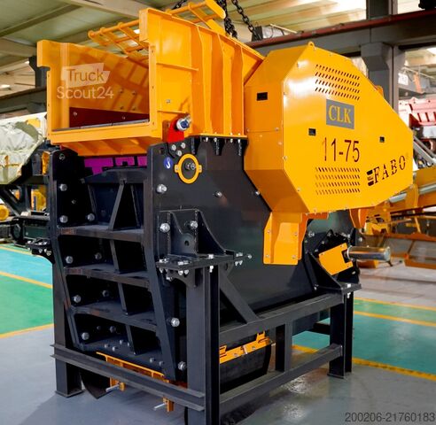 Attrezzatura di frantumazione FABO Crusher 200-300 TPH Jaw Crusher CLK-1175