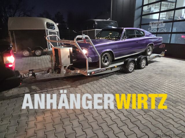 Biltransporttrailer Brian James Trailers A4 125-2424 Alufelgen 500x200 direkt