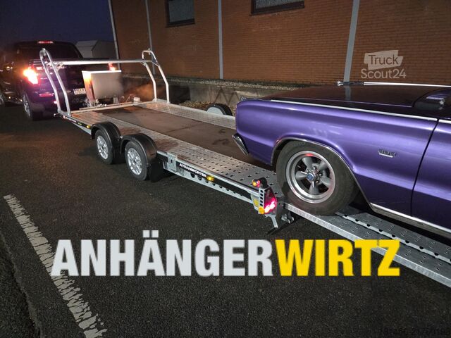 Biltransporttrailer Brian James Trailers A4 125-2424 Alufelgen 500x200 direkt