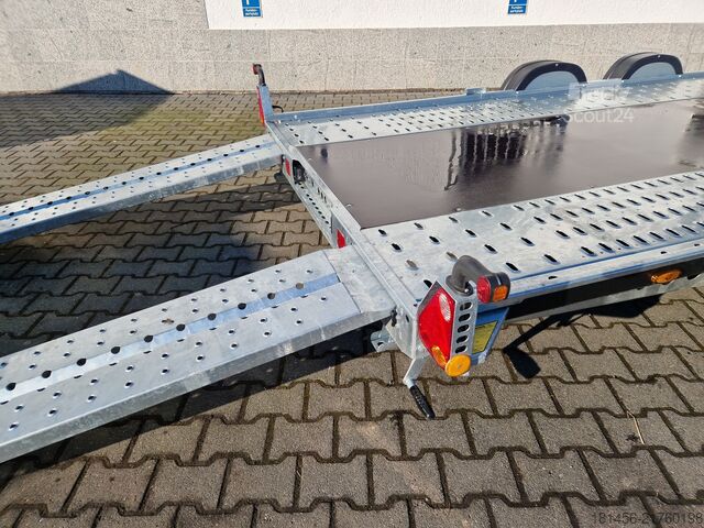 Biltransporttrailer Brian James Trailers A4 125-2424 Alufelgen 500x200 direkt