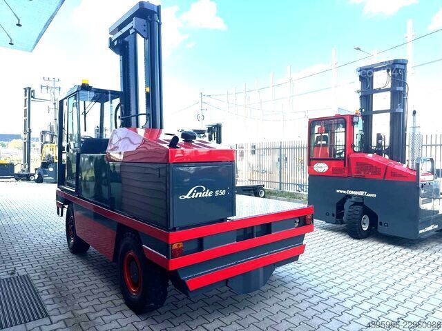 Sidelæsser gaffeltruck Linde S50 //Perfect/Like new/2346 hours