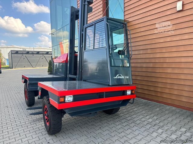 Sidelæsser gaffeltruck Linde S50 //Perfect/Like new/2346 hours