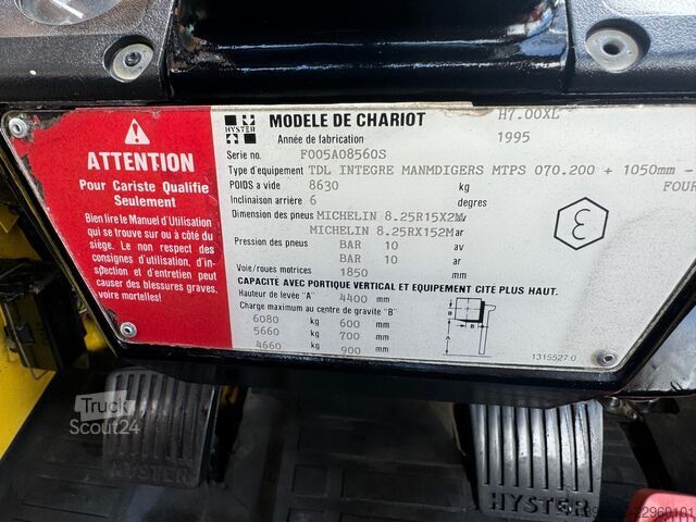 Carrello elevatore Hyster H 7.00 XL