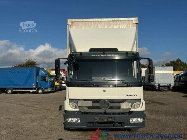 Planbil med presenning Mercedes-Benz Atego 1224 Schiebeplane L+R Edscha MBB LBW 1,5T
